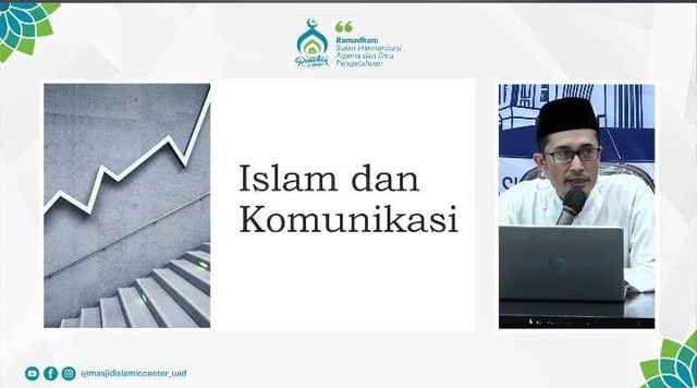 Kajian menjelang berbuka puasa Ramadan di Kampus (RDK) Masjid Islamic Center Universitas Ahmad Dahlan (UAD) (Dok. Istimewa)