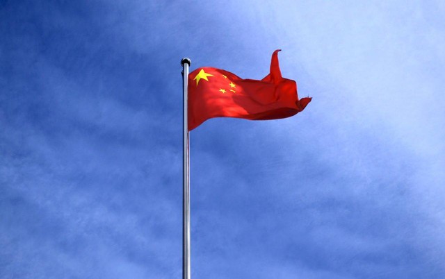 Bendera Cina , Flutter, gambar Cina. Sumber: Pixabay/ SW1994