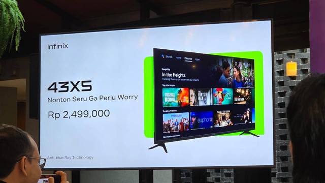 Infinix Smart TV 43XS. Foto: Aditya Panji/kumparan