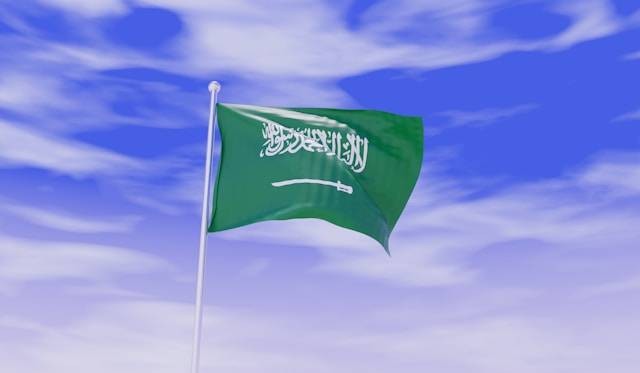 Ilustrasi arti tulisan di bendera Arab Saudi. Foto: Unsplash. 