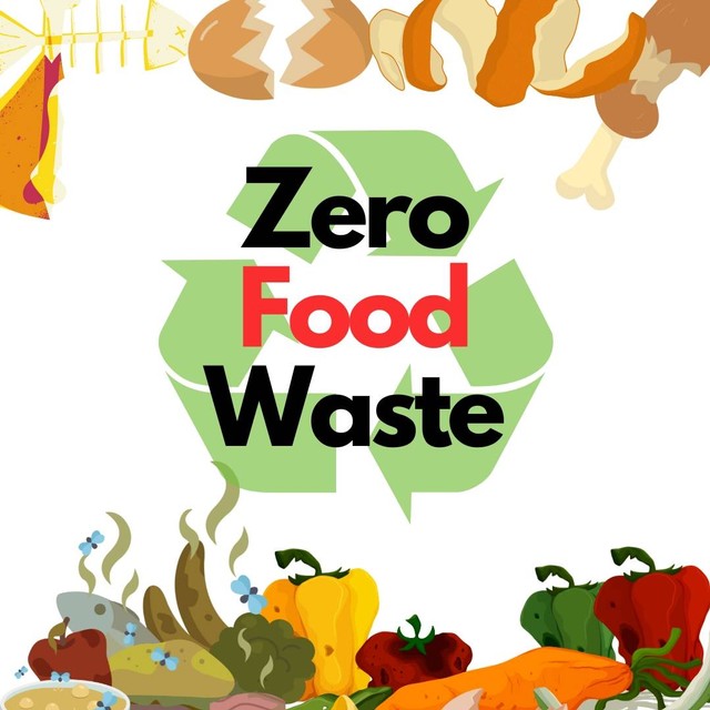 Zero Food Waste (Sumber: Canva, desain pribadi)