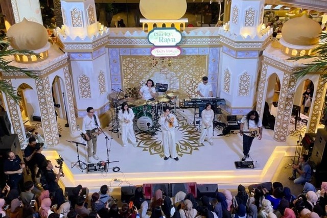 Clarity of Raya AEON Mall Tanjung Barat hadir dengan dekorasi khas Timur Tengah. Foto: Dok. AEON Mall Tanjung Barat