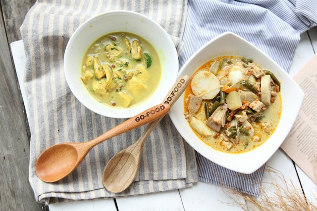 Lontong Sayur Enak di Jakarta. Foto hanya ilustrasi, bukan tempat sebenarnya. Sumber: Unsplash/Rafly Alfaridzy