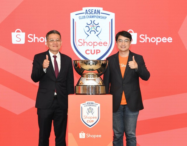 AFF kembali diadakan dengan menggandeng e-commerce kenamaan di Indonesia, Shopee, sebagai sponsor utama turnamen klub dengan nama Shopee Cup. Foto: Dok. Istimewa