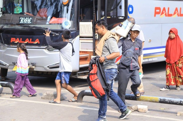 Puncak Arus Mudik, 2 Ribu Penumpang Padati Terminal Poris Plawad, Sabtu (6/4/2024). Foto: Dok. Istimewa