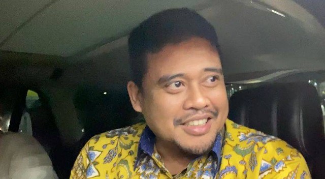 Walkot Medan Bobby Nasution di DPP Golkar usai Ikut Pengarahan Pilkada, Sabtu (6/4/2024). Foto: Paulina Herasmaranindar/kumparan