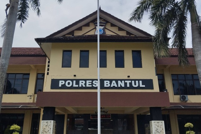 Polres Bantul membuka penitipan sepeda motor gratis selama masa mudik. Foto: Polres Bantul