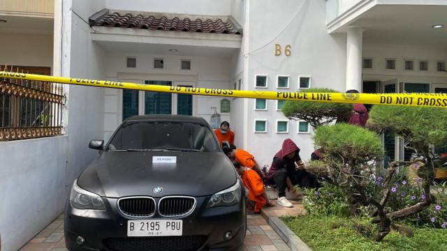 Dittipidnarkoba Bareskrim Polri menggelar konferensi pers pengungkapan clandestine lab ekstasi jaringan Fredy Pratama, di kawasan Sunter, Jakarta Utara, Senin (8/4/2024). Foto: Fadhil Pramudya/kumparan