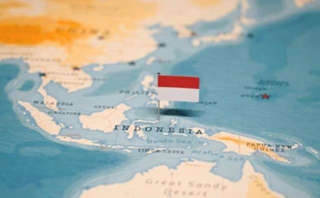 Peta Indonesia. Foto: Shutterstock