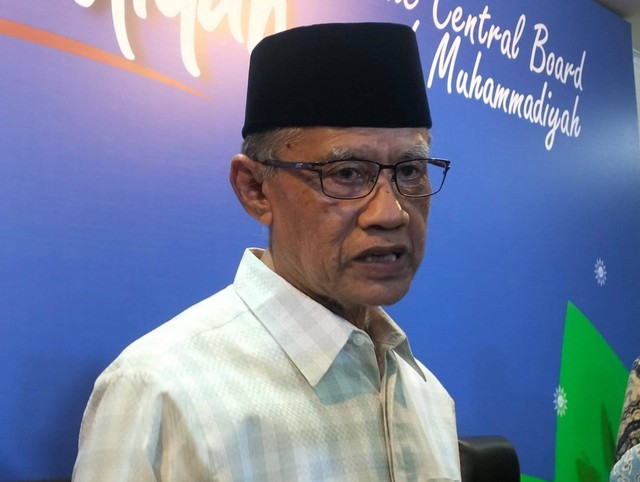 Ketua Umum Pimpinan Pusat (PP) Muhammadiyah, Haedar Nashir. Foto: M Wulan