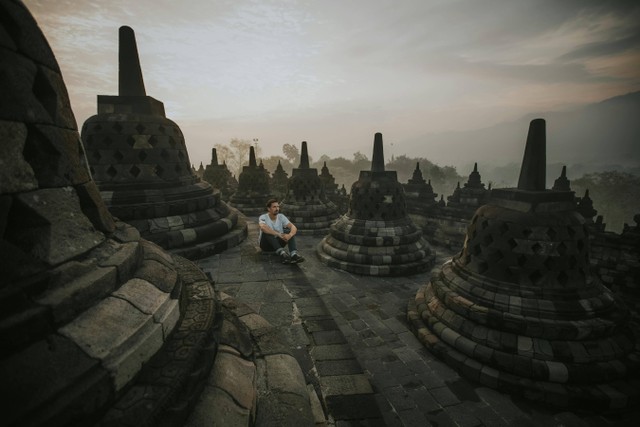 Ilutrasi: Candi Tertua di Indonesia. Sumber: Roman Kirienko/Pexels.com