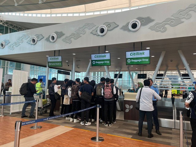 Bandara Kertajati dalam melayani angkutan lebaran. dok. AP II