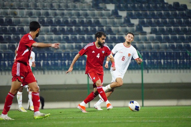 Ivar Jenner saat Timnas U-23 Indonesia melawan Uni Emirat Arab dalam laga uji coba, Senin (8/4/2024). Foto: PSSI