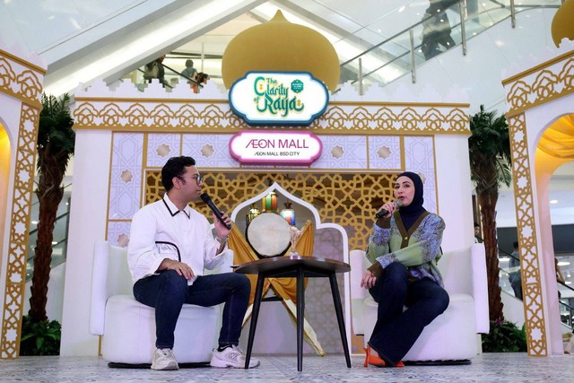 Temani libur Lebaran, AEON Mall BSD City hadirkan artist bazaar, Selasa (9/4/2024) Foto: Dok AEON Mall BSD City.