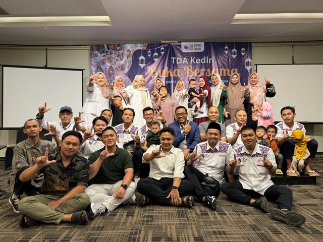 TDA Kediri Gelar Buka Bersama, Santunan dan Sharing Bisnis