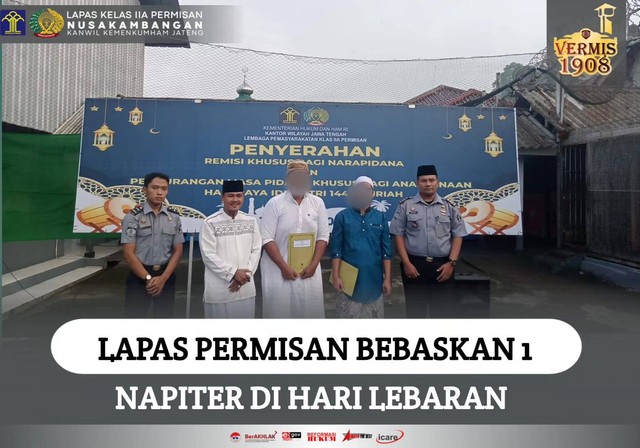 Lapas Permisan Bebaskan 1 Napiter Di Hari Lebaran | Kumparan.com