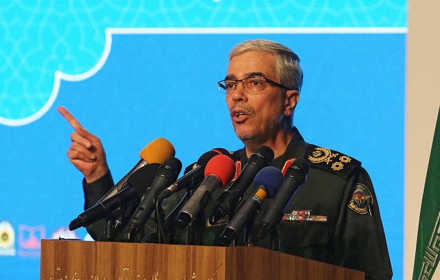 Kepala Staf Angkatan Bersenjata Iran Mayor Jenderal Mohammad Bagheri Foto: ATTA KENARE / AFP
