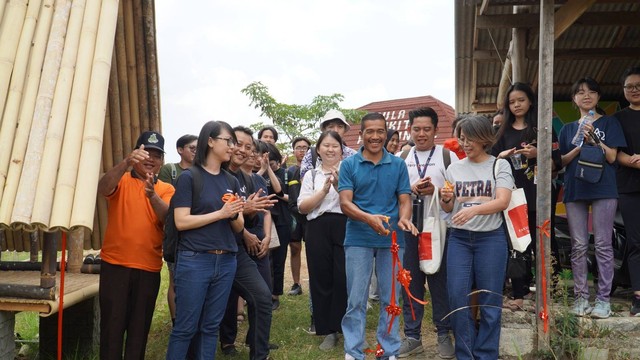 Peresmian Wisata Trekking Desa Jarak Wonosalam, Jombang, beberapa waktu lalu. Foto: Humas PCU