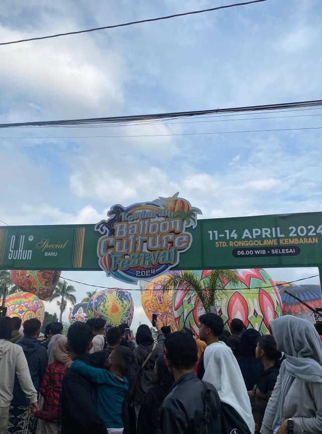 Festival Balon Desa Kembaran, Sumber : Dokumen Pribadi 