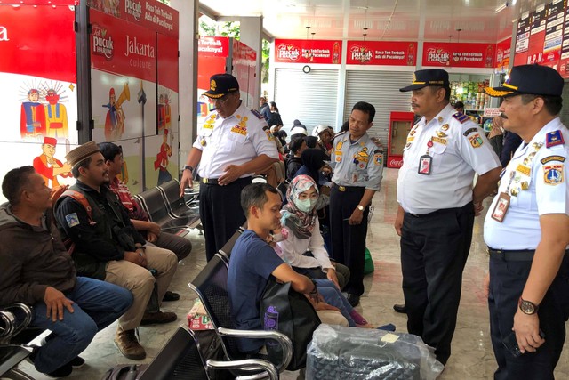 Syamsul Mirwan, Kepala Unit Pengelola Terminal Angkutan Jalan Provinsi DKI Jakarta di Terminal Kampung Rambutan Foto: Andreas Ricky Febrian/kumparan