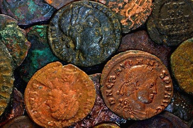 Ilustrasi Koleksi Koin Kuno dari Berbagai Negara. Sumber: pixabay