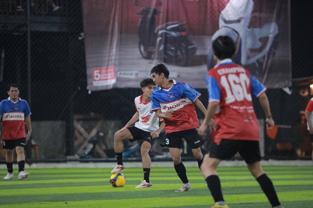 Honda Stylo 160 Champions League Mini Soccer. Foto: Dok. Astra Motor Kalbar