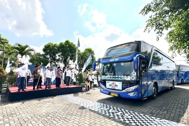 BPKH fasilitasi pemudik balik ke Jabodetabek.  Foto: Dok BPKH