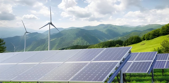 Ilustrasi pengembangan energi terbarukan (Sumber: Shutterstock)