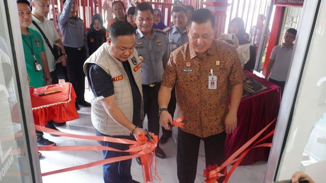 Peresmian Gedung Fasilitas Lapas Lubuklinggau