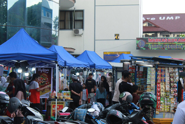  Pasar Ramadan, Universitas Muhammadiyah Purwokerto, 2024. (Sumber : Dokumentasi pribadi)