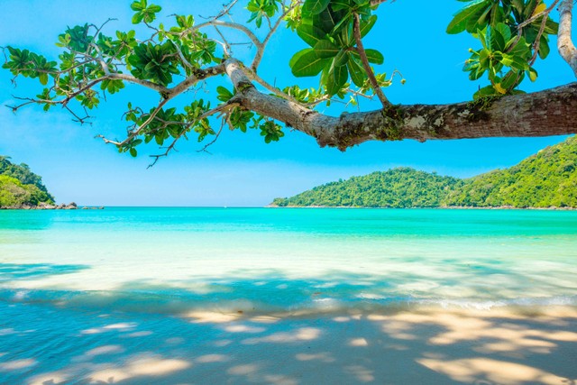 Pantai Batukaras di Pangandaran. Foto hanya ilustrasi, bukan tempat sebenarnya. Sumber: unsplash.com