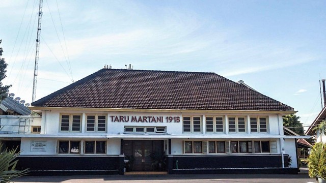 Bangunan pabrik cerutu PT Taru Martani 1918. Foto: Widi RH Pradana/Pandangan Jogja