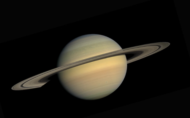 Warna planet Saturnus. Sumber: Unsplash/NASA