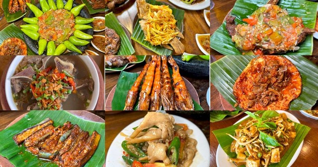 Ragam menu kuliner di Bebek Boedjang Pontianak. Foto: Dok. Bebek Boedjang