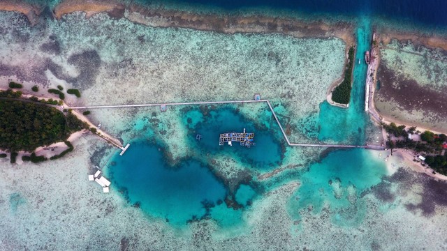 Penyeberangan ke Pulau Seribu. Foto Hanya Ilustrasi, Bukan Tempat Sebenarnya. Sumber Unsplash Eggy Febryano