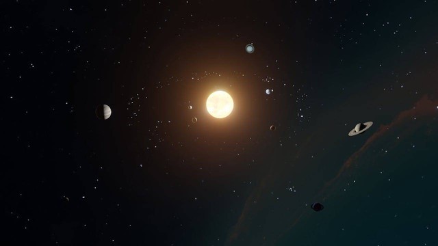 Ilustrasi Tata surya kita terdiri atas delapan planet yang mengelilingi matahari, salah satunya Bumi. Sumber: Pexels/ZCH