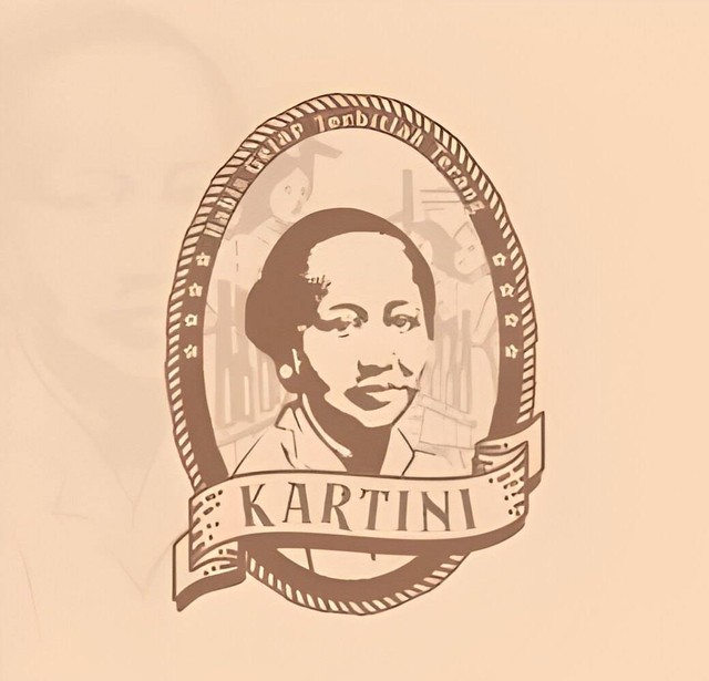 Ilustrasi Ibu Kartini. Foto: shutterstock.com (https://www.shutterstock.com/image-vector/kartini-day-vector-design-retro-style-2420993659)
