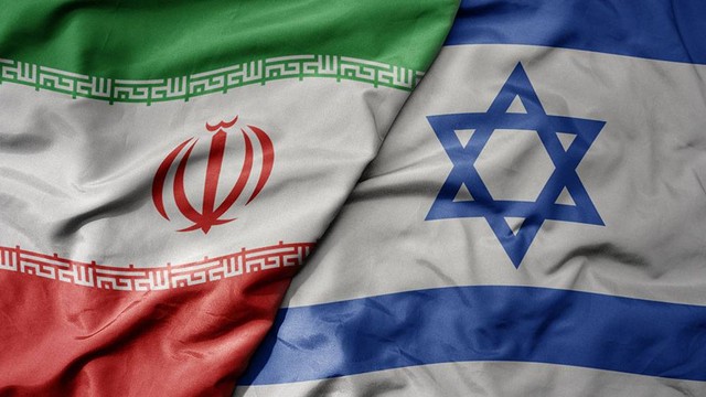 Iran-Israel flag.iStock