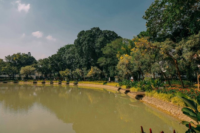 Taman tertua di Jakarta, foto: Unsplash/Ega Pamungkas