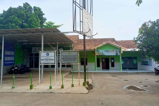 Kantor Kepala Desa Sasak Panjang, Kabupaten Bogor.  Foto: Dok. Istimewa