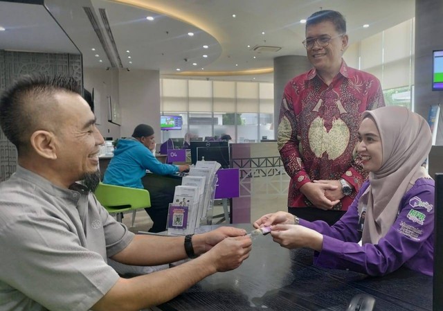 Kartu Debit Nirsentuh Bank Muamalat. Dok Bank Muamalat