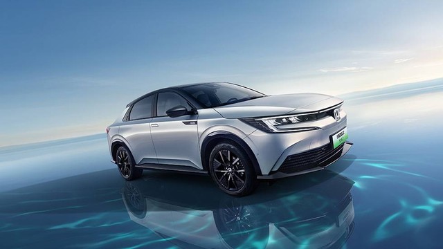 Mobil listrik Honda e:NP2 debut di China.  Foto: Honda