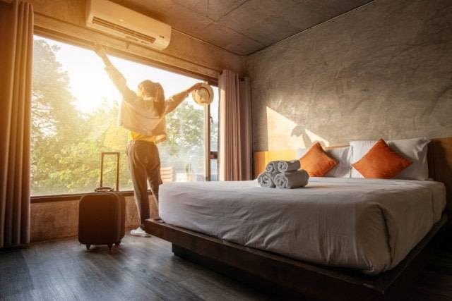 Ilustrasi kamar hotel. Foto: Shutterstock