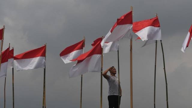 ilustrasi bendera Indonesia. Foto: Zabur Karuru/ANTARA FOTO