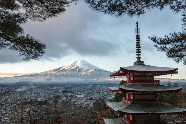 Spot melihat Gunung Fuji. Sumber: Unsplash/ Tomas Malík. 