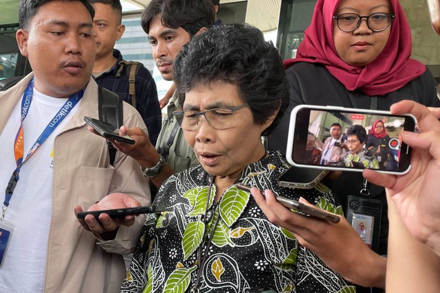 Anggota Dewas KPK, Albertina Ho, saat ditemui wartawan di Gedung ACLC KPK, Selasa (30/4/2024) Foto: Fadhil Pramudya/kumparan