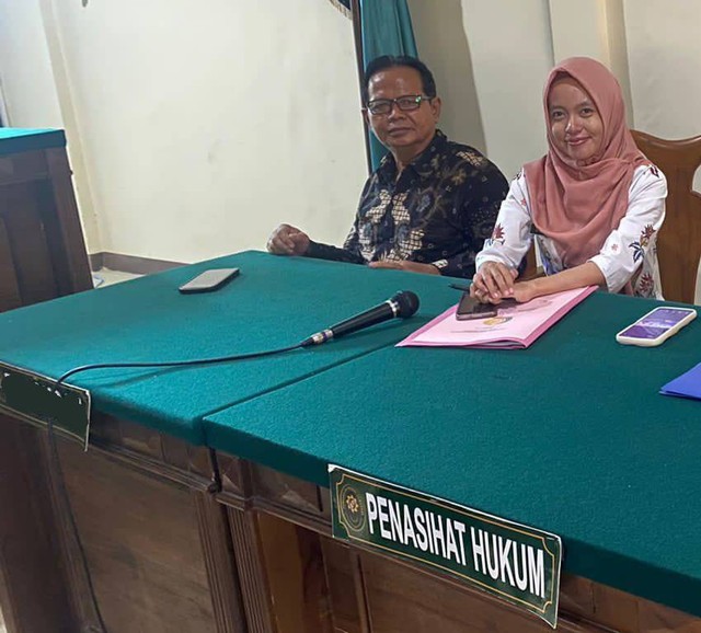 PK Bapas Semarang melaksanakan Pendampingan pada Sidang Anak