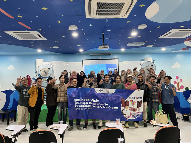 TDA Bogor Raya Kunjungi Indolakto Es Krim untuk Perkuat Kolaborasi