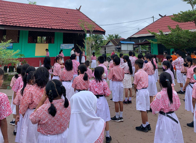 Gambar Diambil Pada Saat PLP 1 Oleh Dhea Gresela Kristina, Mahasiswa FKIP, Universitas Palangka Raya