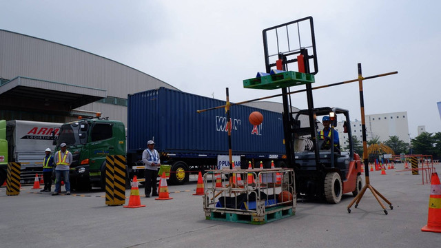 TMMIN Logistic Skill Contest 2024. Foto: Aditya Pratama Niagara/kumparan